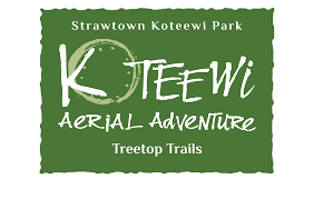 Strawtown Koteewi Park, Aerial Adventure, Treetop Trails.