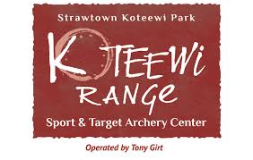 Koteewi Range logo for Sport & Target Archery Center at Strawtown Koteewi Park.
